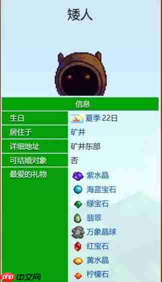 《星露谷物语》矮人爱心事件介绍