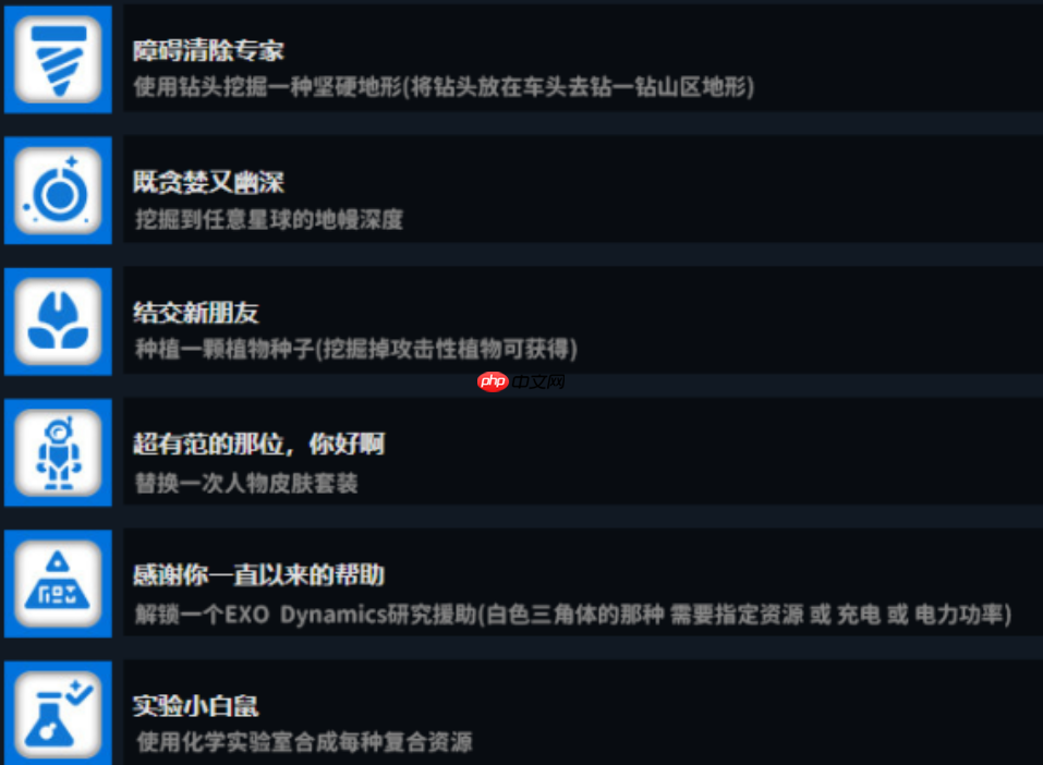 《异星探险家》成就解锁攻略