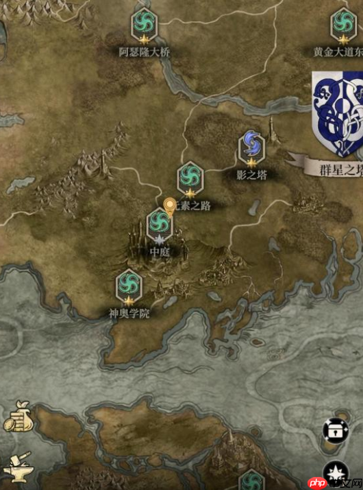 《地下城堡4：骑士与破碎编年史》法师徽记位置一览