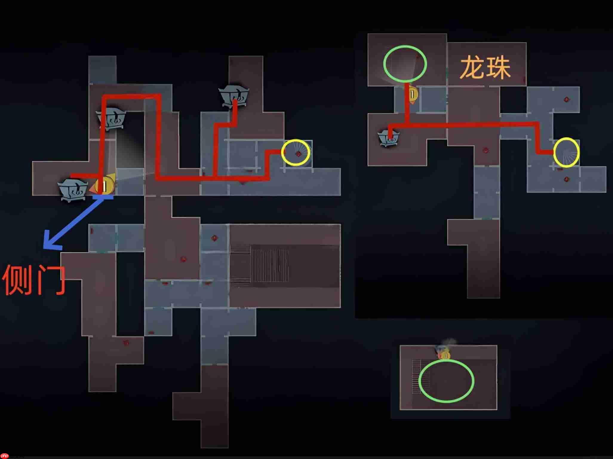 超自然行动组精绝古城困难┛型全地图小抄