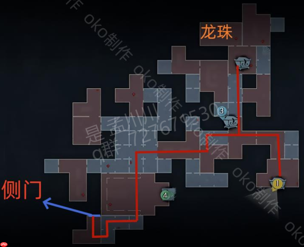 超自然行动组精绝古城困难┛型全地图小抄