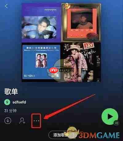 《spotify》下载歌曲方法