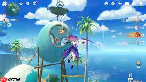 《原神》5.8版本悠悠度假村火神瞳位置分布