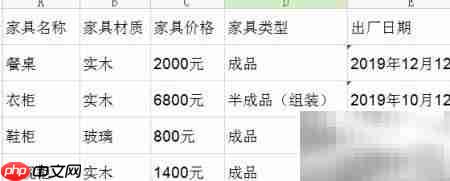 条码软件批量打印家具价签