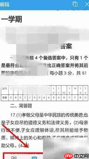 WPS手机端调整字体大小技巧