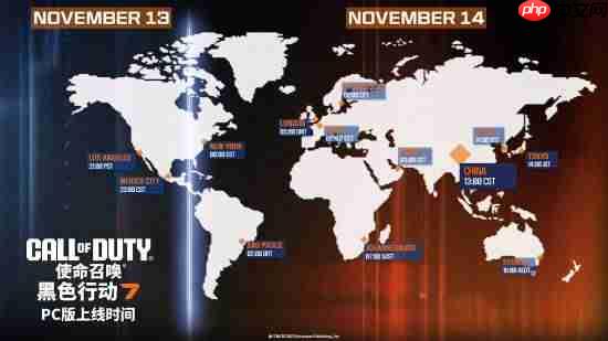 《使命召唤22：黑色行动7》预载现已开启！11月14日下午开玩