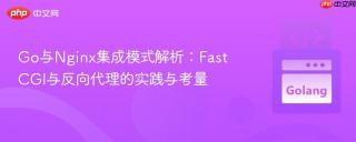 Go与Nginx集成模式解析：FastCGI与反向代理的实践与考量