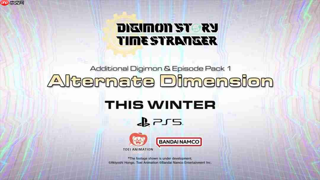 奥米加兽大杂烩！《数码宝贝物语：时空异客》新DLC冬季上线