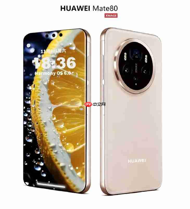 华为Mate80就长这样？共5款机型，麒麟9030芯片是标配