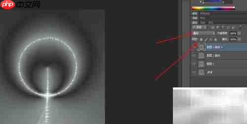 Photoshop打造数码光圈效果