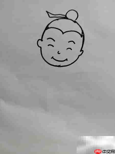 神笔马良简笔画教程