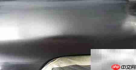 汽车局部补漆技巧