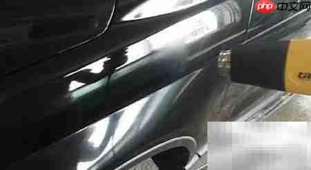 汽车局部补漆技巧