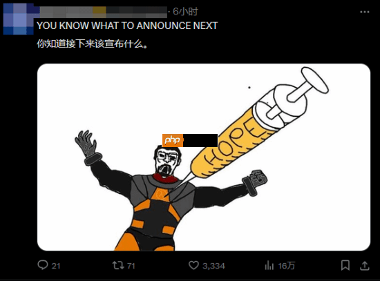 V社官宣3款硬件 玩家：数3了肯定是暗示《半条命3》！