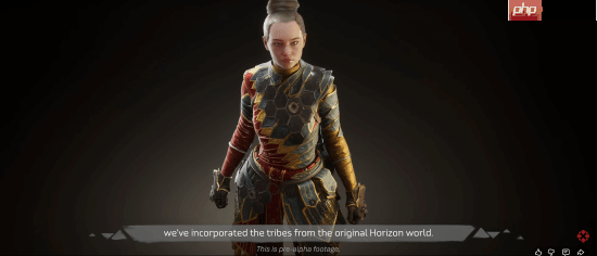 索尼《地平线：Steel Frontiers》可捏脸！官方展示超多美女形象