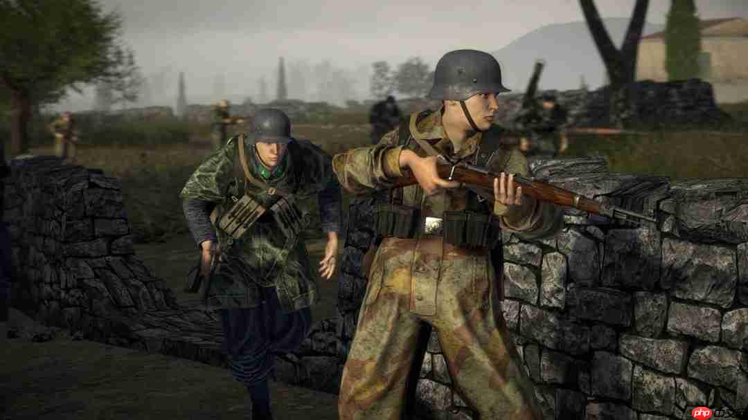 二战题材射击游戏《浅红2》2.0版本上线 Steam半价18元促销中