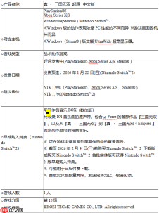 『真・三国无双 起源』大型DLC『梦幻四英杰』即日起开放预购！