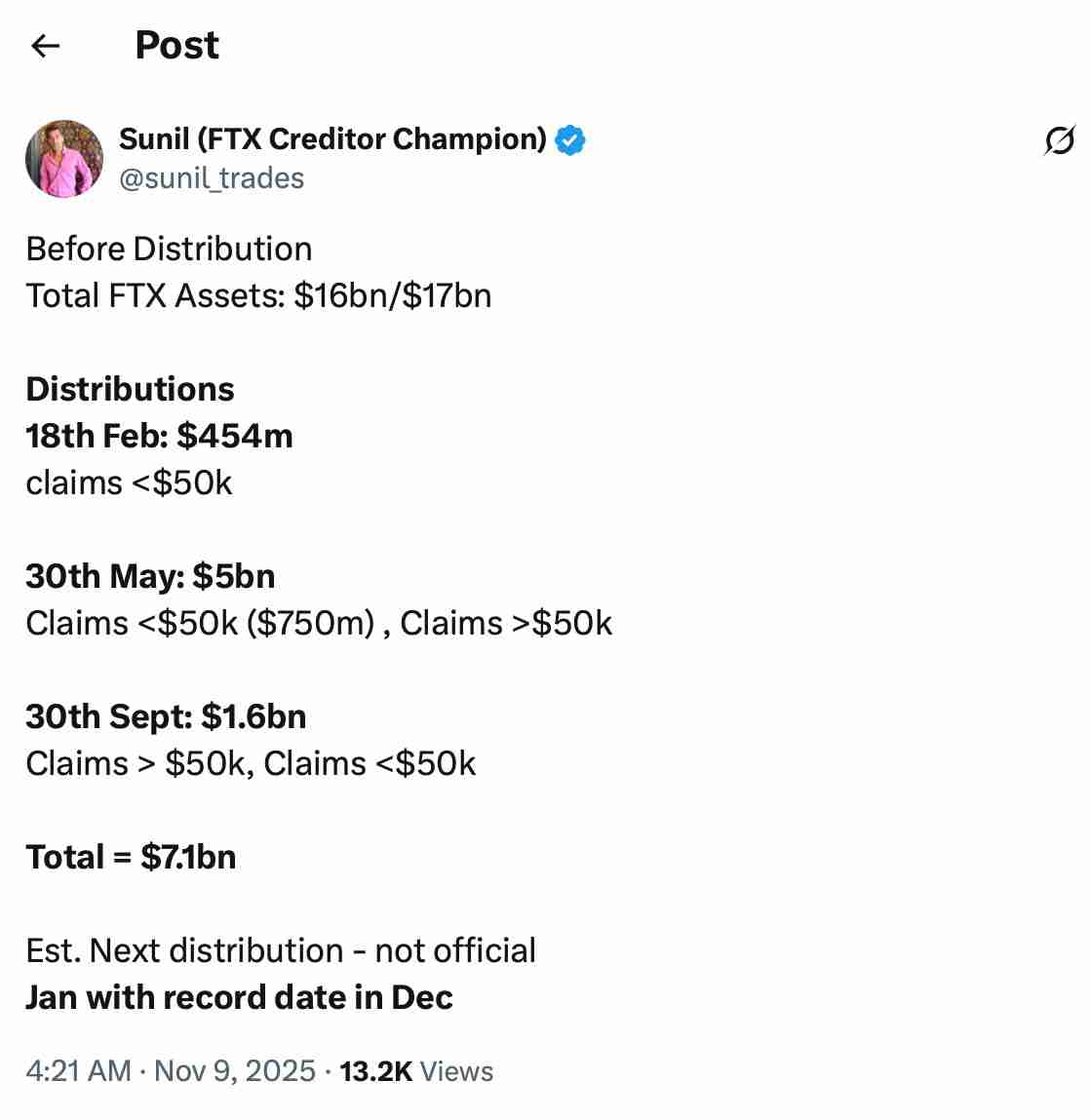 一文详细了解FTX崩盘三年后:债权人仍在等待,行业重建信任之路漫漫