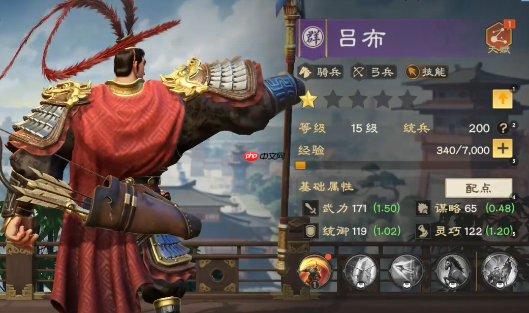 《偃武》吕布介绍