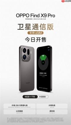 OPPO Find X9 Pro卫星通信版开售：同时能装四个号！双eSIM+双SIM卡