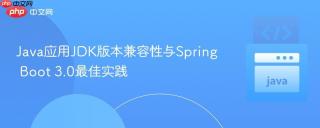 Java应用JDK版本兼容性与Spring Boot 3.0最佳实践