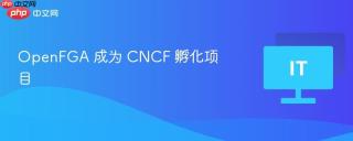 openfga 成为 cncf 孵化项目