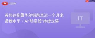 英伟达拖累华尔街跌至近一个月来最糟水平，AI“明星股”持续走弱