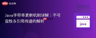Java字符串更新机制详解：不可变性与引用传递的解析