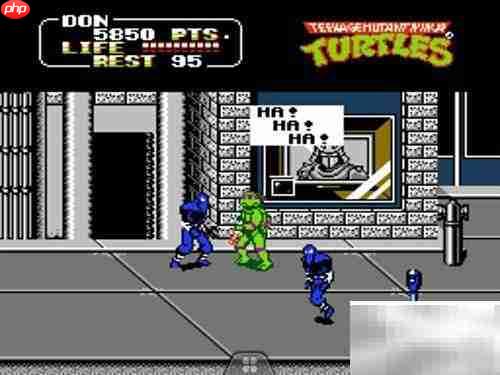 fc忍者神龟小兵通关技巧