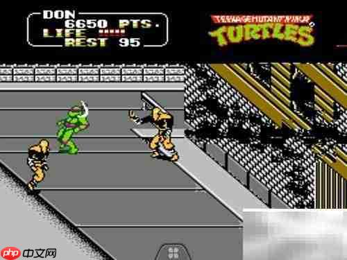 fc忍者神龟小兵通关技巧