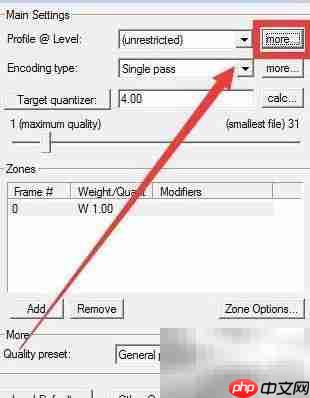 Xvid编码器参数设置指南