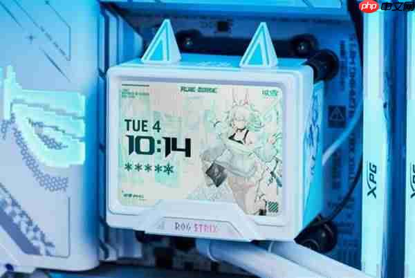 神颜降世 吹雪姬驾临!ROG吹雪水冷散热器正式开售