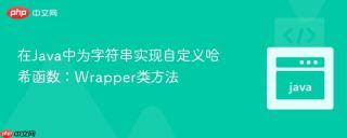 在Java中为字符串实现自定义哈希函数：Wrapper类方法