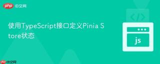 使用TypeScript接口定义Pinia Store状态