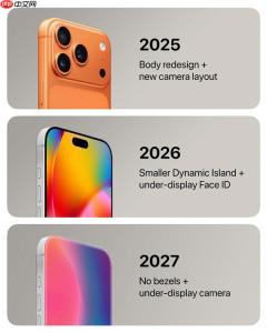 iPhone 18 Pro/20周年iPhone渲染图出炉：挖孔渐渐消失
