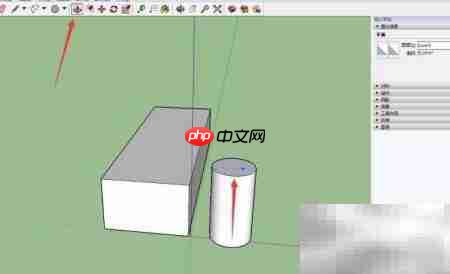 草图大师快速绘制矩形