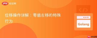位移操作详解：零值左移的特殊行为