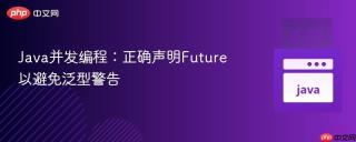 Java并发编程：正确声明Future以避免泛型警告