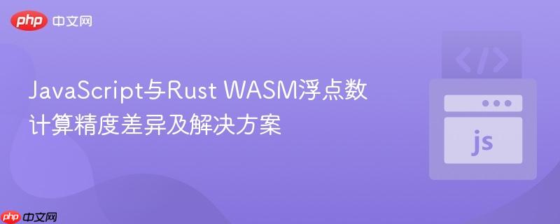 JavaScript与Rust WASM浮点数计算精度差异及解决方案