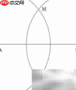 尺规作线段垂直平分线