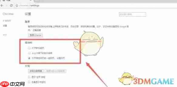 《谷歌浏览器》默认首页设置方法