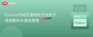 Python代码无报错但无法执行：深度解析与调试策略