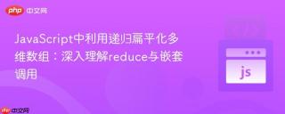 JavaScript中利用递归扁平化多维数组：深入理解reduce与嵌套调用