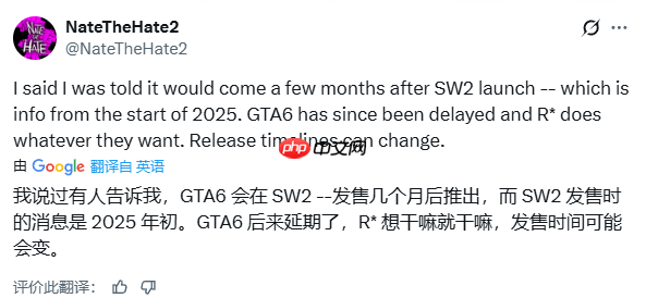 曝《荒野大镖客2》增强版仍开发中!发布日期不定