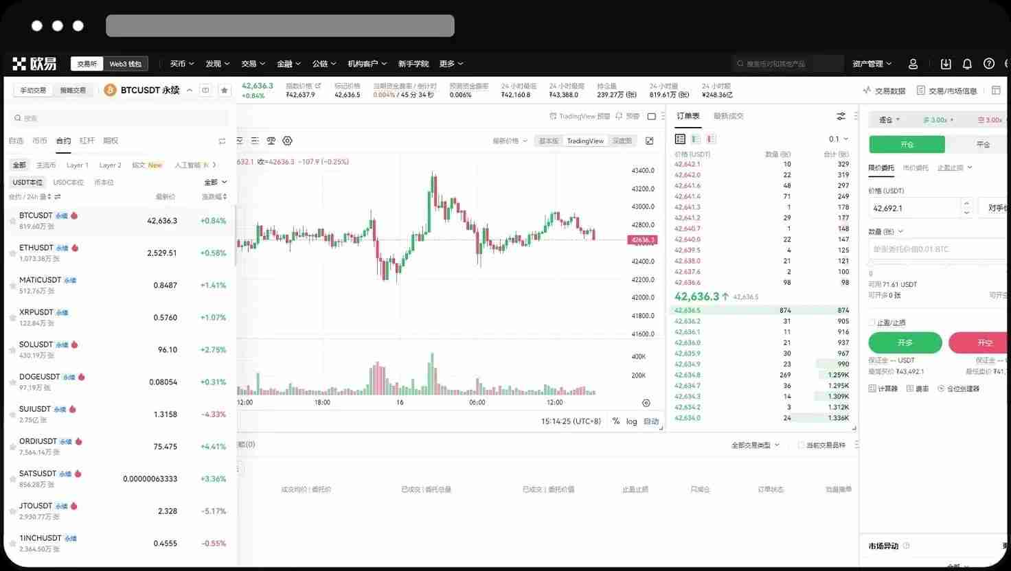 欧易OKX永续合约完整教程:APP与网页版操作全流程解析