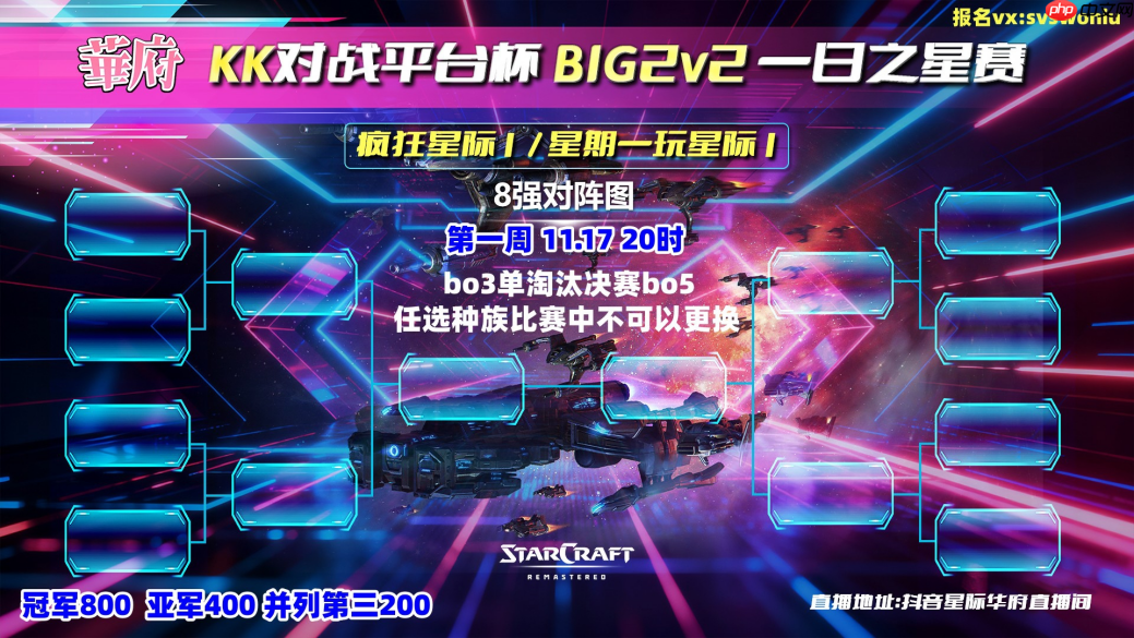 KK官方对战平台冠名“疯狂星际1”巅峰群殴赛开启!万人房+天梯即将来袭!