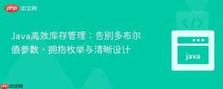 Java高效库存管理：告别多布尔值参数，拥抱枚举与清晰设计