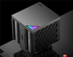 超频三RZ620M X风冷散热器首发219元起：小型双塔设计 三角散热鳍片