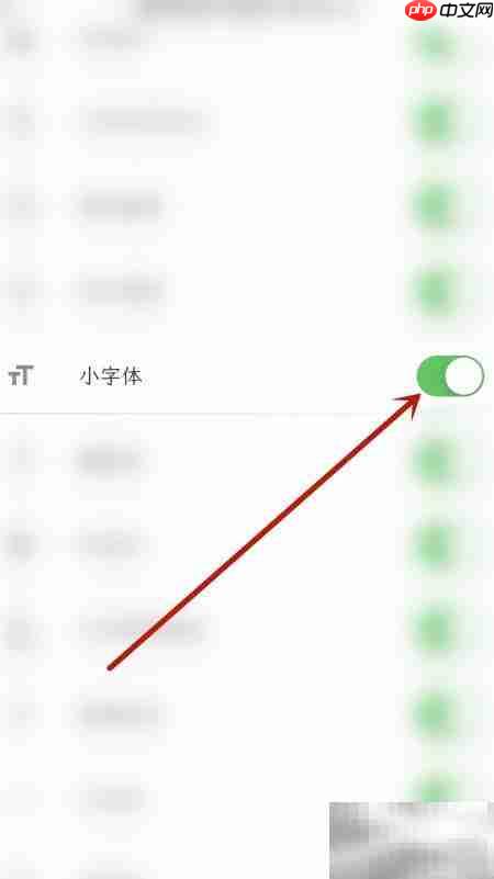 人生笔记停用小字体方法
