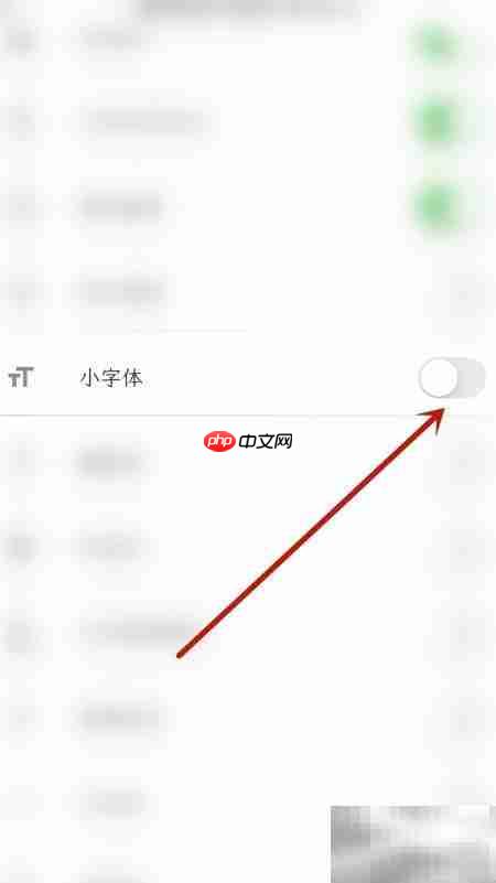 人生笔记停用小字体方法